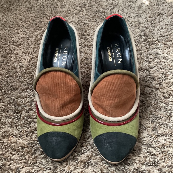 Anthropologie Kron by KronKron Portable Art Platform Heels - Picture 2 of 5